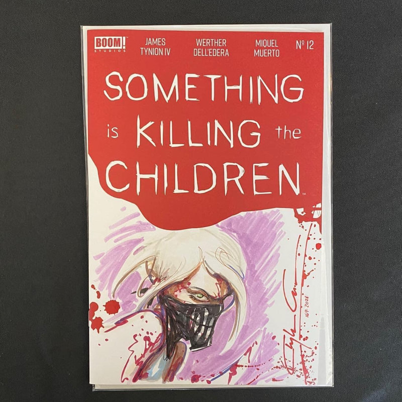 Something is Killing the Children Issue 12 blank cover sketch